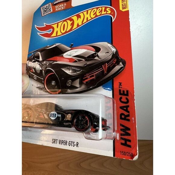 2015 Hot Wheels Srt Viper Gts-R HW RACE 150/250 Red - Picture 4 of 6